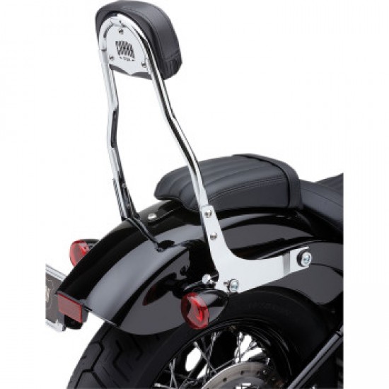 COBRA BACKREST KIT - 14 - CHROME - SOFTAIL # 602-2006