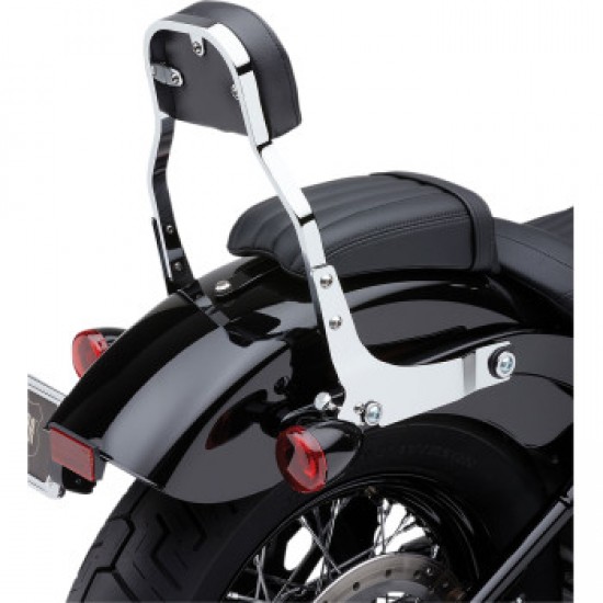 COBRA BACKREST KIT - 11 - CHROME - SOFTAIL # 602-2026
