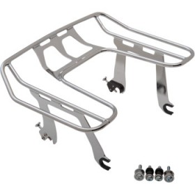 COBRA DETACHABLE WRAP AROUND RACK - FXLR - CHROME # 602-2613