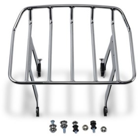 COBRA DETACHABLE SOLO RACK - FLHC - CHROME # 602-2614