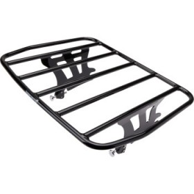 COBRA XHAUST DETACHABLE FLAT RACK - BLACK # 602-2801B