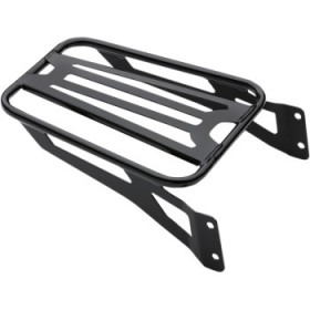 COBRA SISSY BAR LUGGAGE RACK - BLACK - TUBULAR # 602-3500B