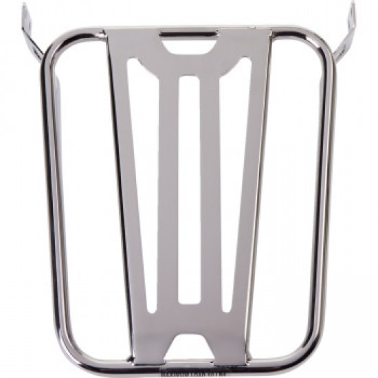 COBRA SISSY BAR LUGGAGE RACK - CHROME - TUBULAR # 602-3501