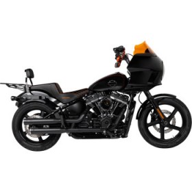 COBRA RPT MUFFLERS FOR SOFTAIL - BLACK # 6057B