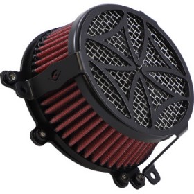 COBRA AIR CLEANER KIT - BLACK # 606-0100-02B-SB