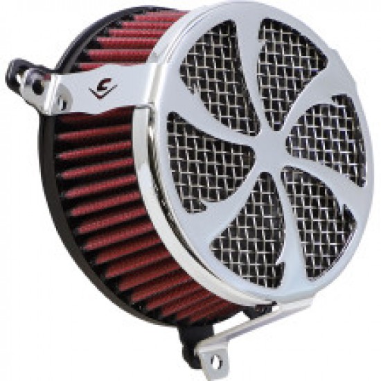 COBRA Air Cleaner Kit - Chrome # 606-0101-01-SB