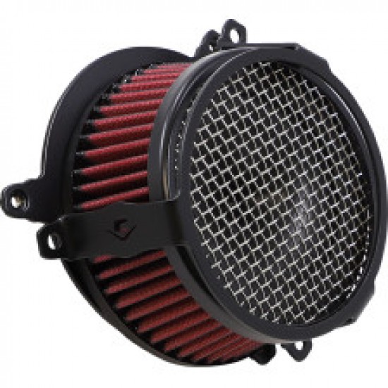 COBRA AIR CLEANER KIT - BLACK # 606-0102-03B-SB