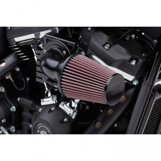 COBRA XHAUST CONE AIR INTAKE - BLACK - TWIN CAM # 606-0102-06B-SB COBRA XHAUST CONE AIR INTAKE - BLACK - TWIN CAM # 606-0102-06B-SB
