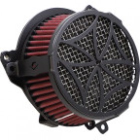 COBRA AIR CLEANER KIT - BLACK # 606-0103-02B-SB