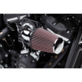 COBRA CONE AIR INTAKE KIT - CHROME - SPORTSTER # 606-0103-06