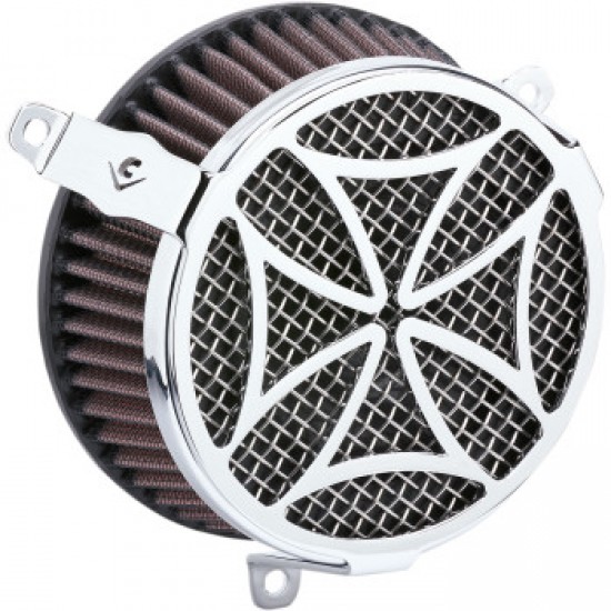 COBRA AIR CLEANER KIT - CHROME # 606-0104-02-SB