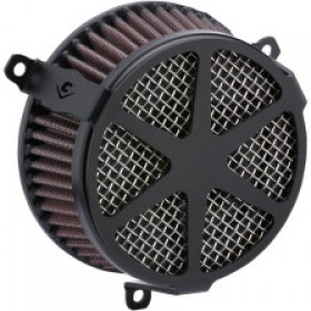 COBRA AIR CLEANER KIT - BLACK # 606-0104-04B-SB