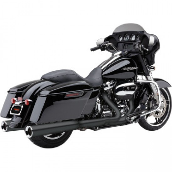 COBRA POWER FLO MUFFLERS FOR FL - BLACK # 6214RB