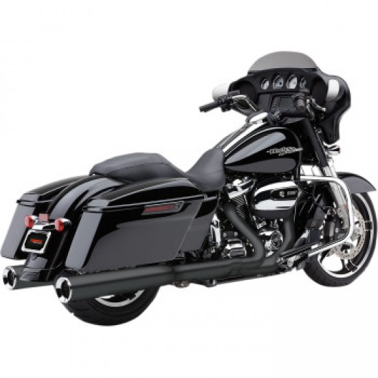 COBRA POWER FLO MUFFLERS FOR 95-16 FL - BLACK # 6215RB