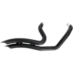 COBRA SPEEDSTER SWEPT SHORT EXHAUST - BLACK - 14-20 XL # 6233B