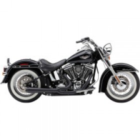 COBRA EL DIABLO EXHAUST - BLACK - 12-17 SOFTAIL # 6483B