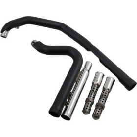 COBRA 909 SPEEDSTER SHORT EXHAUST SYSTEM - BLACK # 6705B