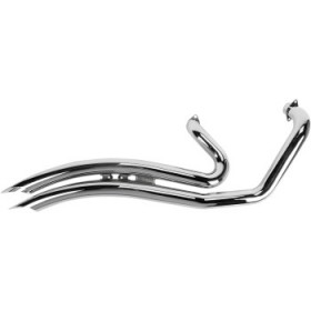 COBRA SPEEDSTER SWEPT EXHAUST - CHROME - RAIDER # 2225