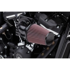 COBRA CONE AIR INTAKE - BLACK - SOFTAIL#606-0104-06B-SB