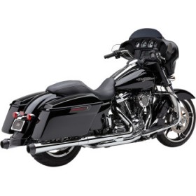 COBRA EL DIABLO 4 MUFFLERS FOR FL - CHROME/BLACK # 6208