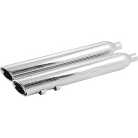 COBRA 909 UPPERCUT MUFFLERS FOR 95-16 FL - CHROME # 6268