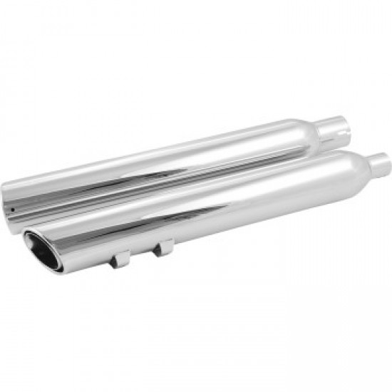 COBRA 909 UPPERCUT MUFFLERS FOR FL - CHROME # 6269