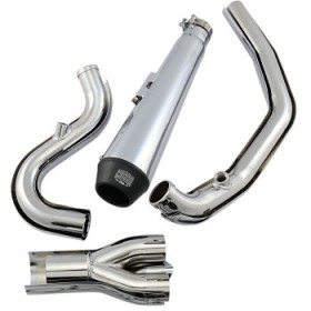 COBRA EL DIABLO EXHAUST - CHROME - 07-11 SOFTAIL # 6484