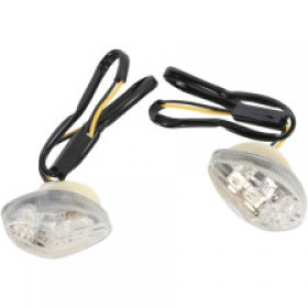 COMPETITION WERKES LED MARKER LIGHTS HONDA CLEAR PART # FH14-CLR