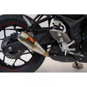 COMPETITION WERKES SLIP ON EXHAUST FOR YAMAHA YZF-R3 PART # WY300