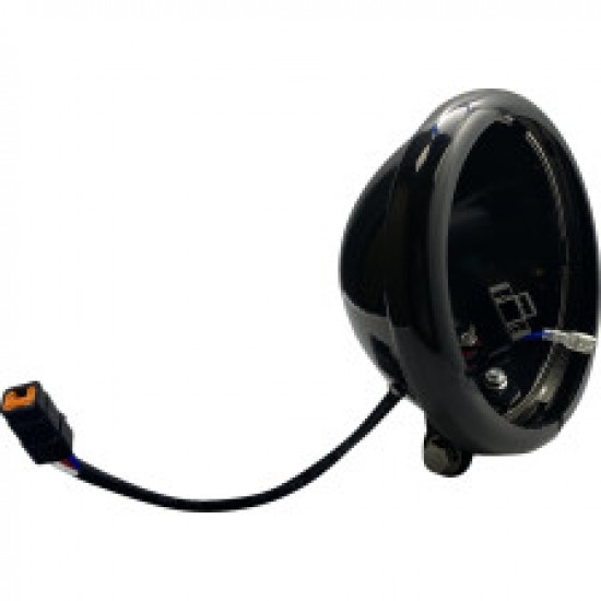 CUSTOM DYNAMICS HEADLIGHT BUCKET 5-3/4 BLACK # CD-18ST-BUCKET