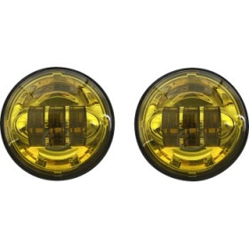 CUSTOM DYNAMICS 4-1/2 PASSING LAMPS LED YELLOW # CD-45-Y