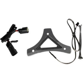 CUSTOM DYNAMICS LED BACKREST LIGHT RUN/BRAKE CHROME # CD-BR-BCM-C