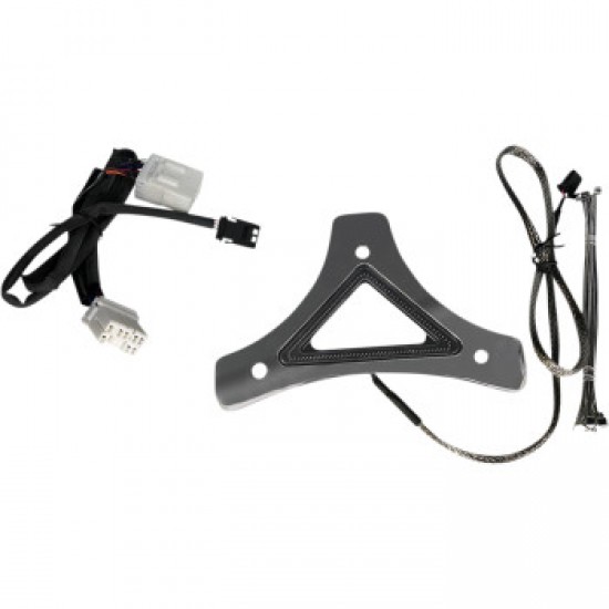 CUSTOM DYNAMICS LED BACKREST LIGHT RUN/BRAKE CHROME # CD-BR-HD-C CUSTOM DYNAMICS LED BACKREST LIGHT RUN/BRAKE CHROME # CD-BR-HD-C