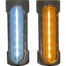 CUSTOM DYNAMICS ENGINE GUARD LIGHT FLH CHROME # CD-CB-AW-BCM-C