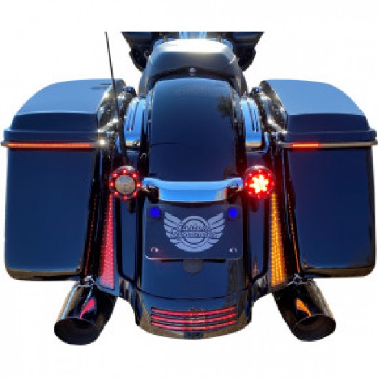 CUSTOM DYNAMICS DUAL COLOR FASCIA LED PANEL LIGHTS # CD-FASCIADCBCMB CUSTOM DYNAMICS DUAL COLOR FASCIA LED PANEL LIGHTS # CD-FASCIADCBCMB