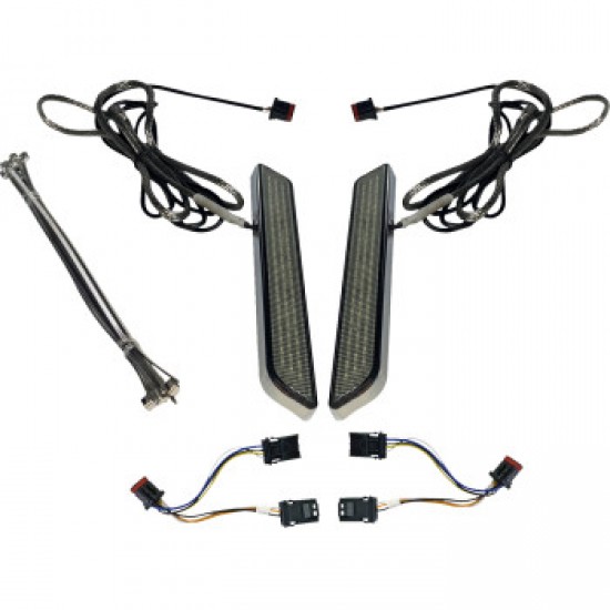 CUSTOM DYNAMICS LED FORK LIGHT SMOKE CHROME # CD-FORK-BCM-SC CUSTOM DYNAMICS LED FORK LIGHT SMOKE CHROME # CD-FORK-BCM-SC