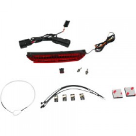 CUSTOM DYNAMICS LUGGAGE RACK LIGHT BAR RED # CD-LR-05-R