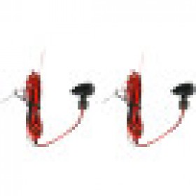 CUSTOM DYNAMICS MICRO TURN SIGNALS RED -BLACK # CD-MICRO-R-B