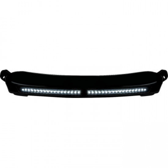 CUSTOM DYNAMICS LED WINDSHIELD TRIM GLOSS BLACK # CD-RG-CV-W-B