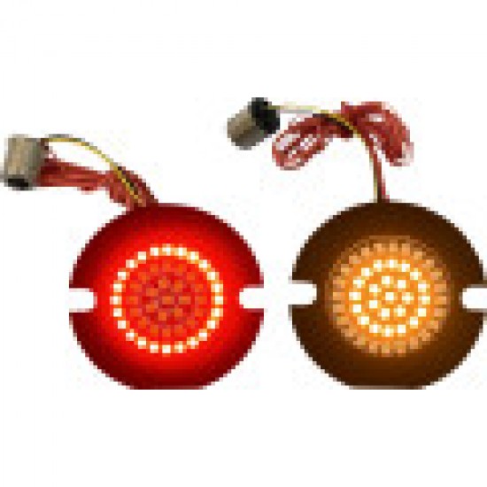 CUSTOM DYNAMICS FLAT REAR TURN SIGNAL 1156 AMBER LENS # GEN-4-AR2-1156T CUSTOM DYNAMICS FLAT REAR TURN SIGNAL 1156 AMBER LENS # GEN-4-AR2-1156T