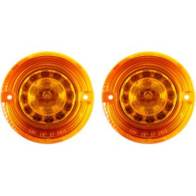 CUSTOM DYNAMICS FLAT SIGNAL INSERT 1156 AMBER # PB-A-1156-T