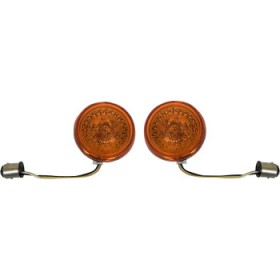 CUSTOM DYNAMICS TURN SIGNAL AMBER LENS # PB-AA-57-A