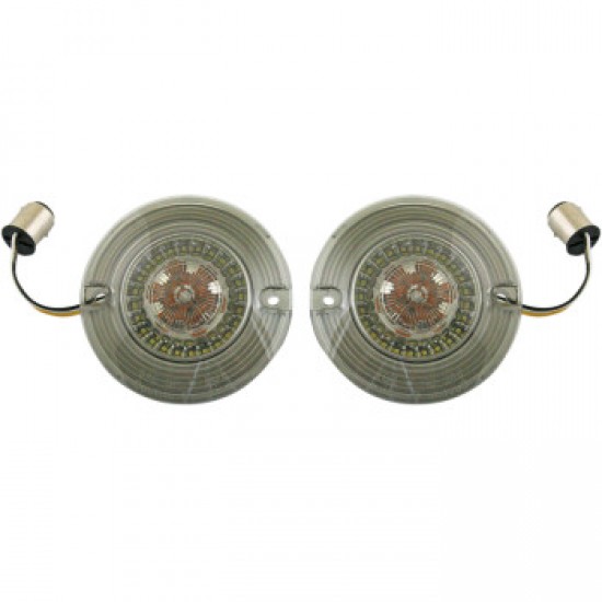 CUSTOM DYNAMICS FRONT TURN SIGNAL WHITE/AMBER LEDS # PB-AW-1157-T CUSTOM DYNAMICS FRONT TURN SIGNAL WHITE/AMBER LEDS # PB-AW-1157-T