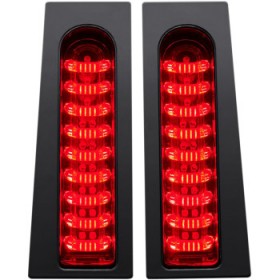 CUSTOM DYNAMICS PROBEAM FILLERZ LIGHTS RED GLOSS BLACK # PB-FILL-R-B