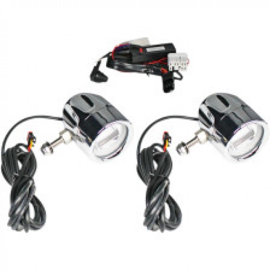 CUSTOM DYNAMICS LED FOG LIGHT HD CHROME # PB-FOG-HD-C CUSTOM DYNAMICS LED FOG LIGHT HD CHROME # PB-FOG-HD-C