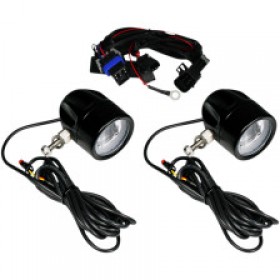 CUSTOM DYNAMICS LED FOG LIGHT INDIAN BLACK # PB-FOG-IND-B