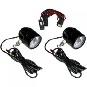 CUSTOM DYNAMICS LED FOG LIGHT SS6 BLACK # PB-FOG-SS6-B
