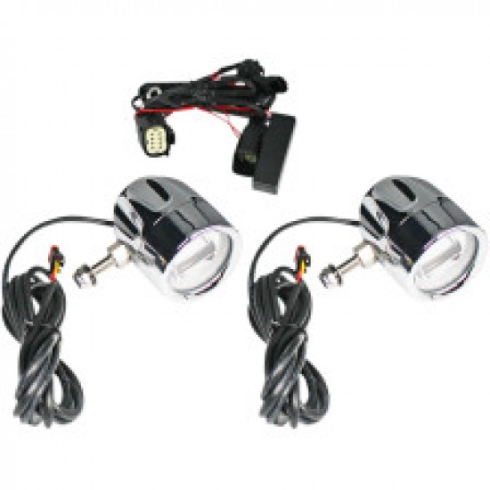 CUSTOM DYNAMICS LED FOG LIGHT SS6 CHROME # PB-FOG-SS6-C CUSTOM DYNAMICS LED FOG LIGHT SS6 CHROME # PB-FOG-SS6-C