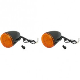 CUSTOM DYNAMICS PROBEAM TURN SIGNALS BLACK/AMBER # PB-IND-RTS-A-B 