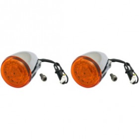 CUSTOM DYNAMICS PROBEAM TURN SIGNALS CHROME/AMBER # PB-IND-RTS-A-C